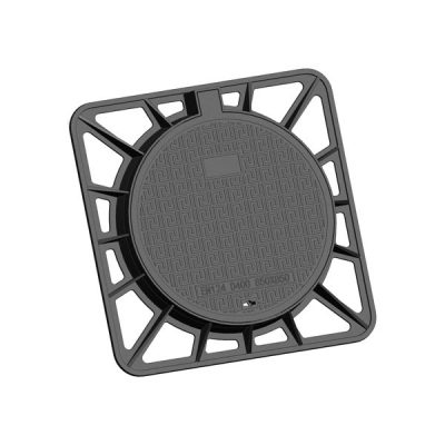 Surface treatment:bituminous paint/Water-based paint CO:φ600 φ700 φ800 Standard:EN124-2 Standard Application:Municipal construction/residential areas etc. Description: ISO9001 Circular Manhole Cover Hinge D400 CHK80~CHK100 Molde Gasket EPDM Building , Road