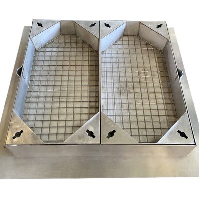 Anjoy stainless steel invisible manhole cover septic tank flat manhole cover