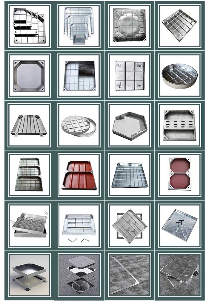 Stainless Steel Square Manhole Cover