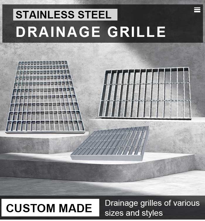 Stainless steel grille