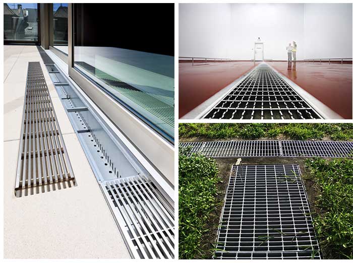 Stainless steel grille